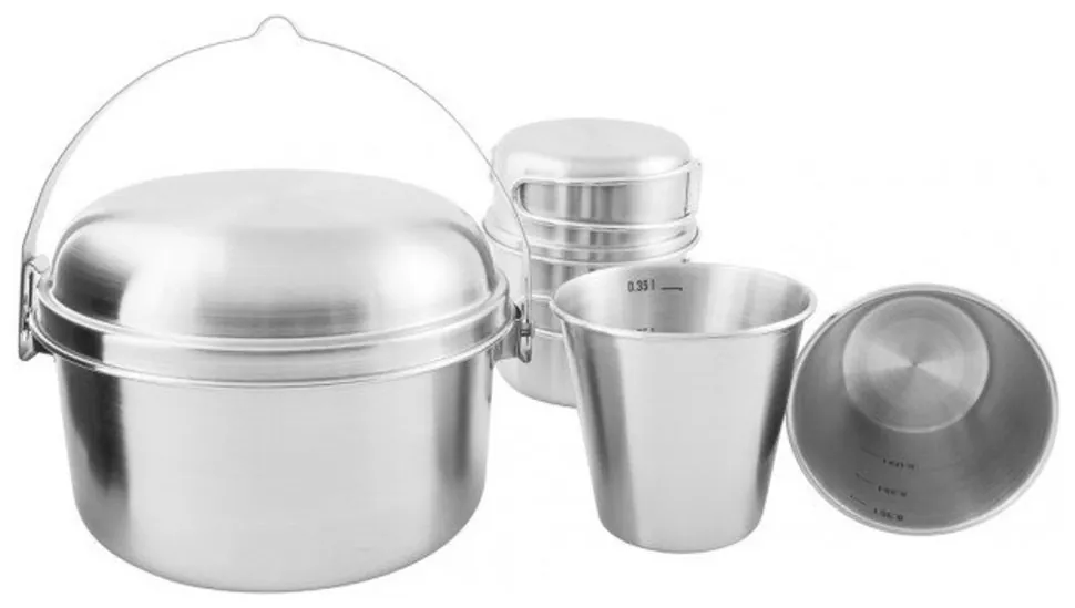 Набір посуду Tatonka Mini Set II, Silver (SHM_TAT 4145.000)