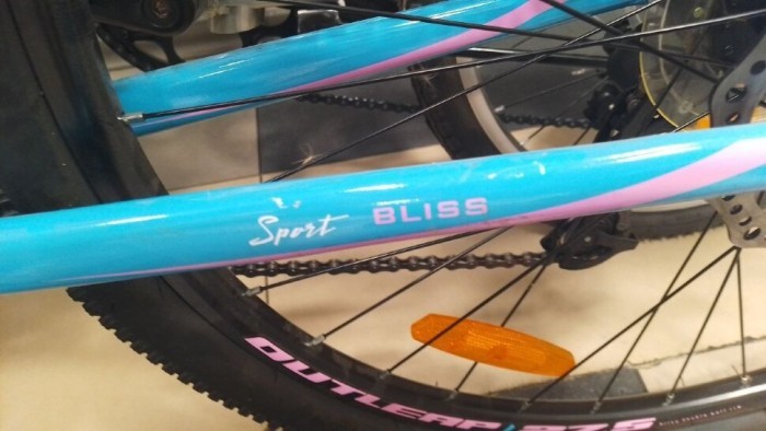 Велосипед Outleap Bliss Sport 27,5″ Blue (без коробки/подцарапины)