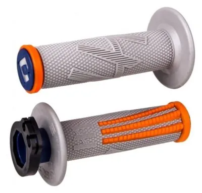 Мото гріпси ODI EMIG PRO MX V2 Lock-On Grip Gray/Orange