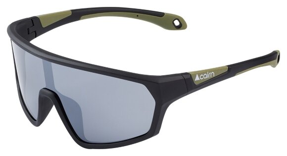 Окуляри Cairn Rocket Jr mat black-khaki, укр