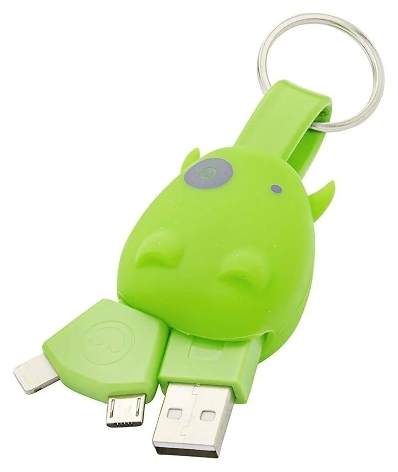 Munkees 3700 брелок-зарядка Smart Charger green (3700-GR)