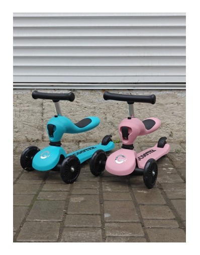 Дитячий самокат з сидінням 2 в 1 Cool Scooter A02