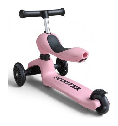 Дитячий самокат з сидінням 2 в 1 Cool Scooter A02