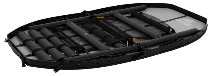 Стол Bo-Camp Woodbine Oval 100x70 cm Black/Wood look (1404185)