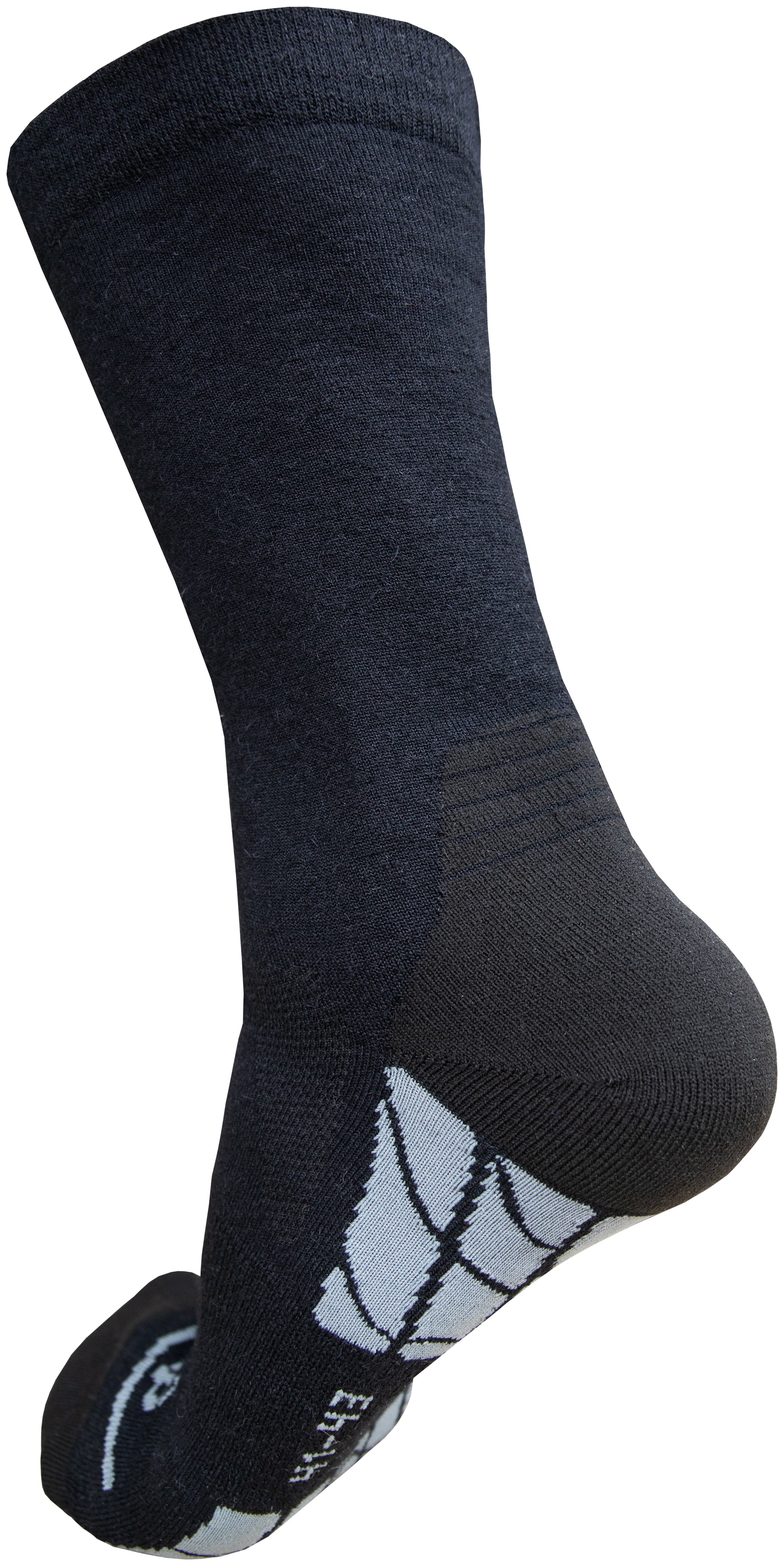 Шкарпетки з вовни мерино Tramp UTRUS-004-black