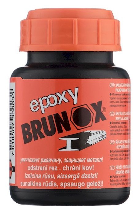 Преобразователь ржавчины и грунтовка с эпоксидной смолой Brunox Epoxy 100ml