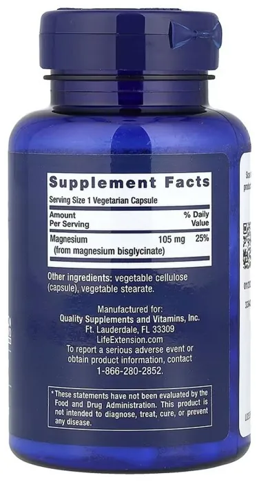 Magnesium Glycinate - 90 vcaps