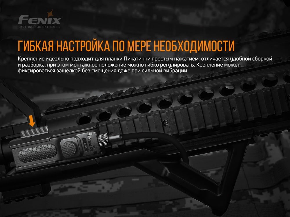 Кріплення на зброю для виносної кнопки Fenix ALG-05, укр, укр