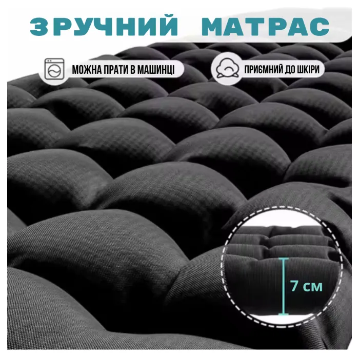 Раскладное кресло шезлонг LEOBRO Zero Gravity Premium Plus Черное (LB-ZGC-E1-BLK)