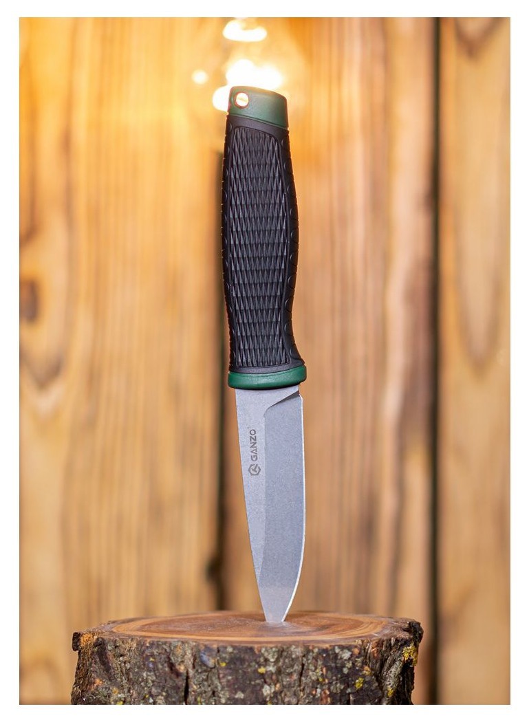 Ніж Ganzo G806-GB зелений з ножнами