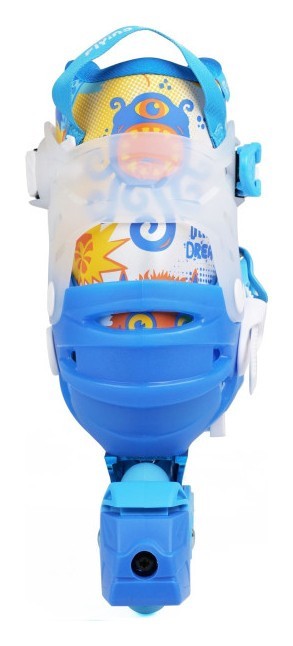 Детские раздвижные ролики Flying Eagle L6 Lumos синие 28-32