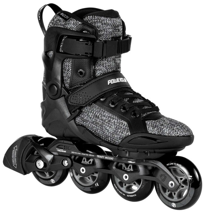 Фітнес ролики POWERSLIDE ( 901975 ) Phuzion Radon Black White 80 2023