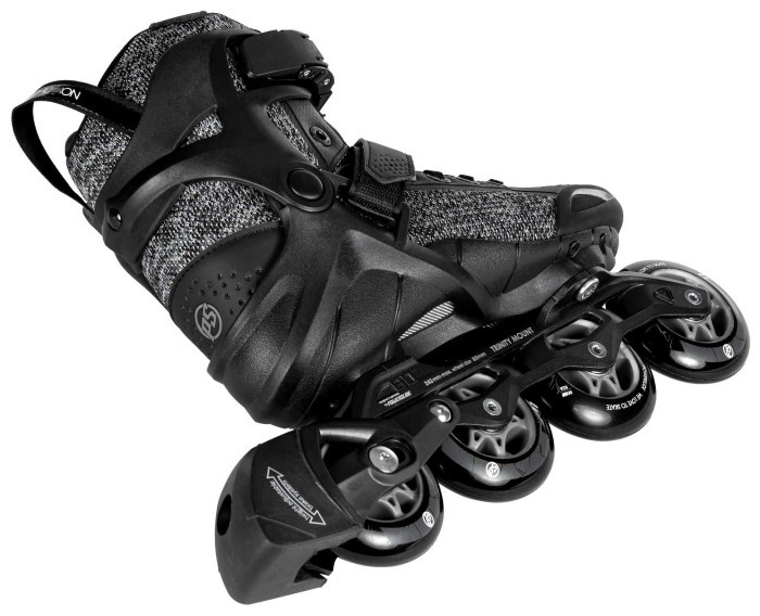 Фітнес ролики POWERSLIDE ( 901975 ) Phuzion Radon Black White 80 2023