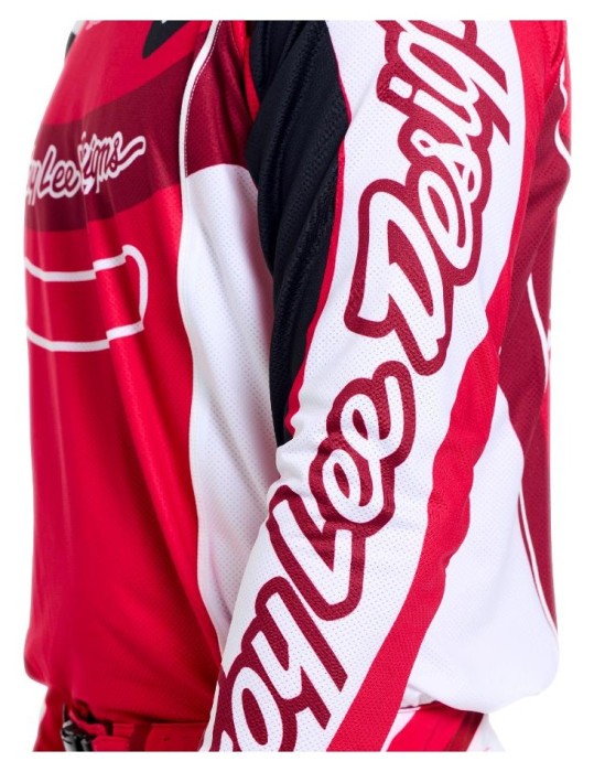 Мото джерсі TLD SE PRO JERSEY; SALVO [RED / WHITE] S