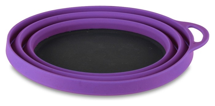 Тарелка Lifeventure Silicone Ellipse Bowl purple