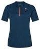 Футболка Ziener Nelody для женщин hale navy-signal peach Фото - 2