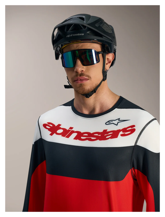 Джерси Alpinestars A-DURA RACE LS JERSEY RED, XL