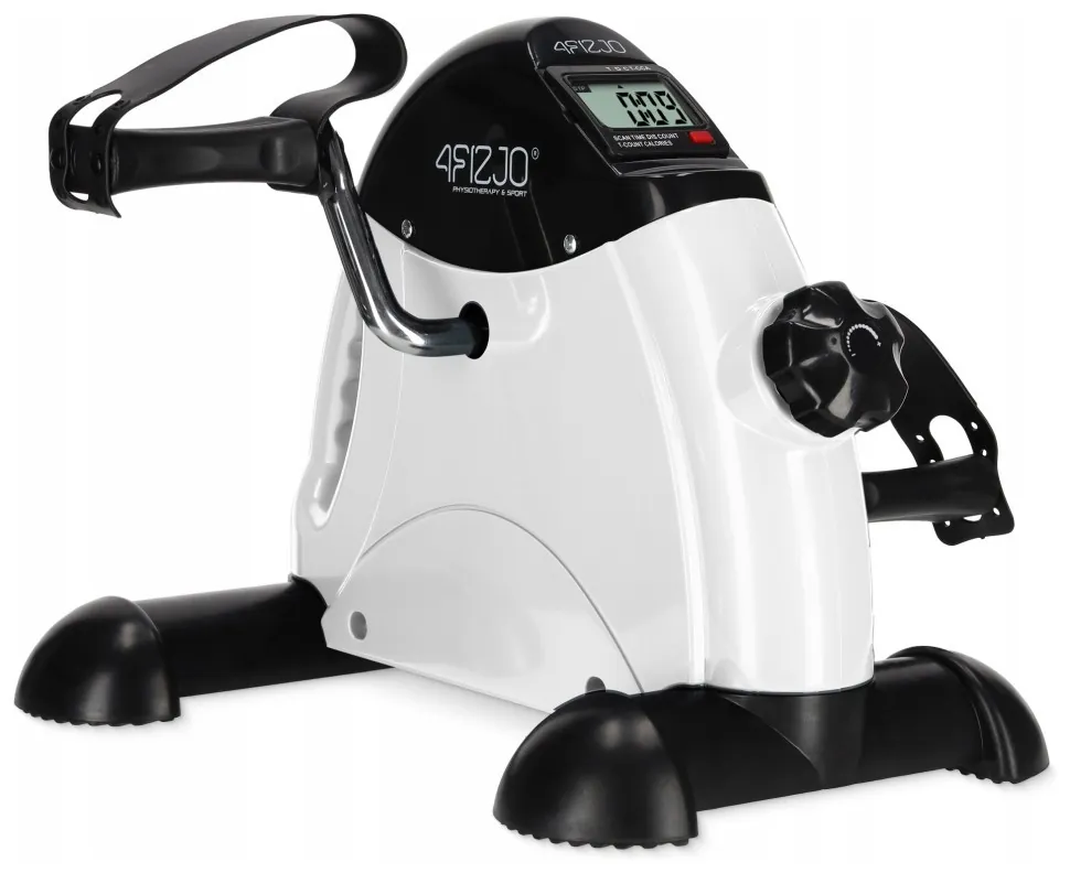 Міні велотренажер 4FIZJO Active 2 в 1 для рук та ніг White/Black (P-5905973406413) (LFP-5905973406413)