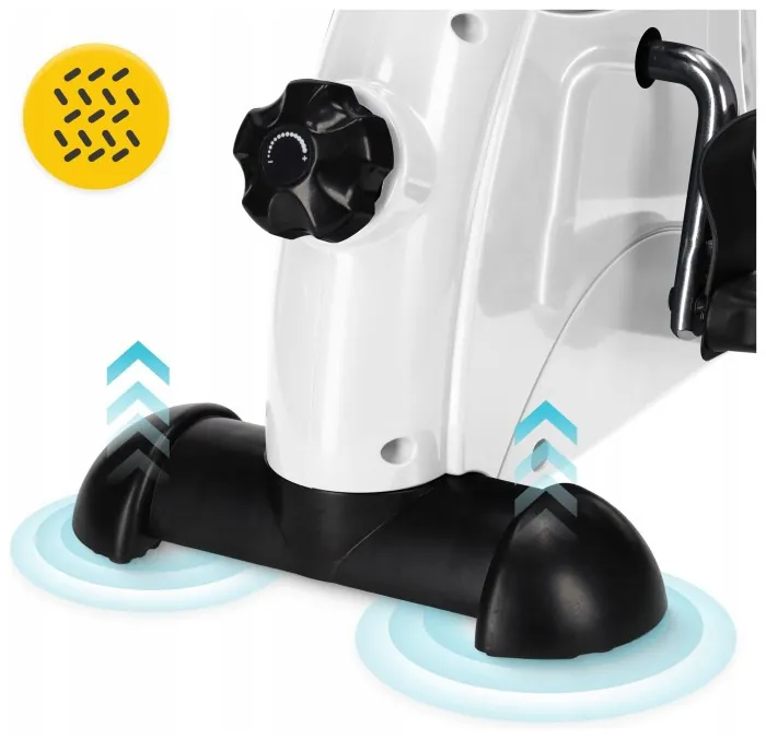 Міні велотренажер 4FIZJO Active 2 в 1 для рук та ніг White/Black (P-5905973406413)