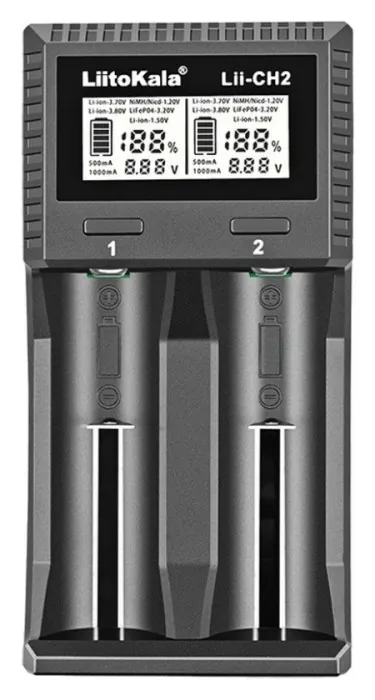 Универсальное зарядное устройство для LiitoKala Lii-CH2 5V 2A на 2 канала