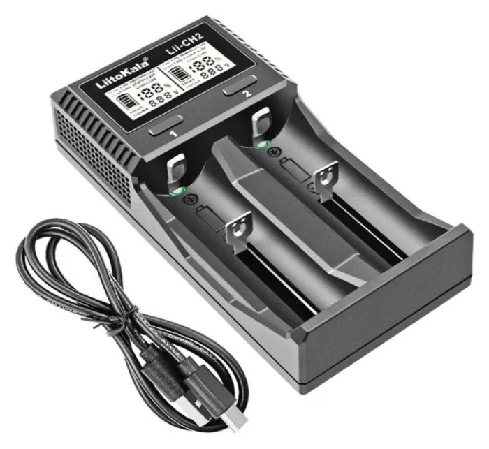 Универсальное зарядное устройство для LiitoKala Lii-CH2 5V 2A на 2 канала