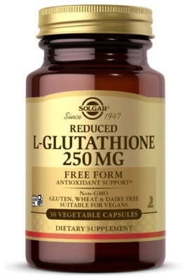 Reduced L-Glutathione 250mg - 30 vcaps
