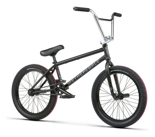 Велосипед WeThePeople BMX TRUST - RSD FC 20.75″ TT Matt black (1001150121)