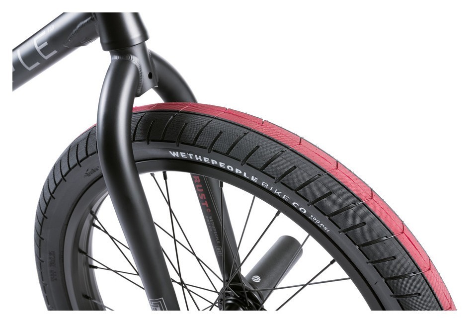 Велосипед WeThePeople BMX TRUST - RSD FC 20.75″ TT Matt black (1001150121)