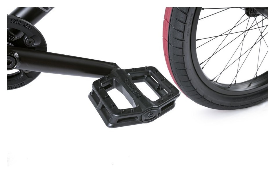 Велосипед WeThePeople BMX TRUST - RSD FC 20.75″ TT Matt black (1001150121)