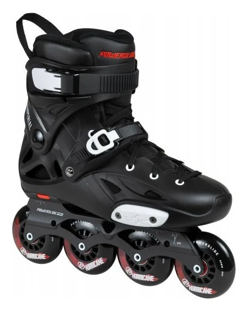 Фрискейт ролики POWERSLIDE (908276) Imperial One Black Crimson 2020