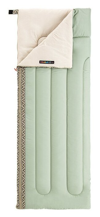 Спальный мешок Naturehike L150 NH20MSD05, (13°C) правый, светло-зеленый