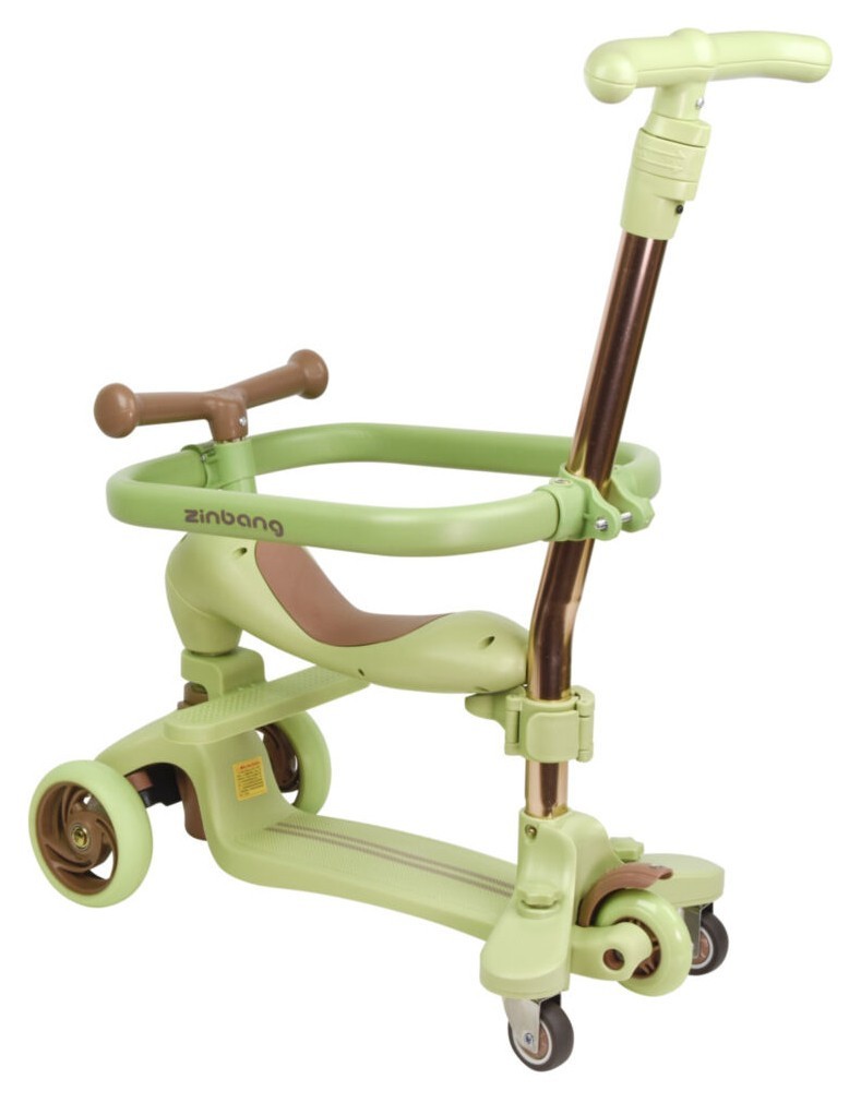 Дитячий самокат Maraton 4in1 Scoot 02, Білий, укр, укр