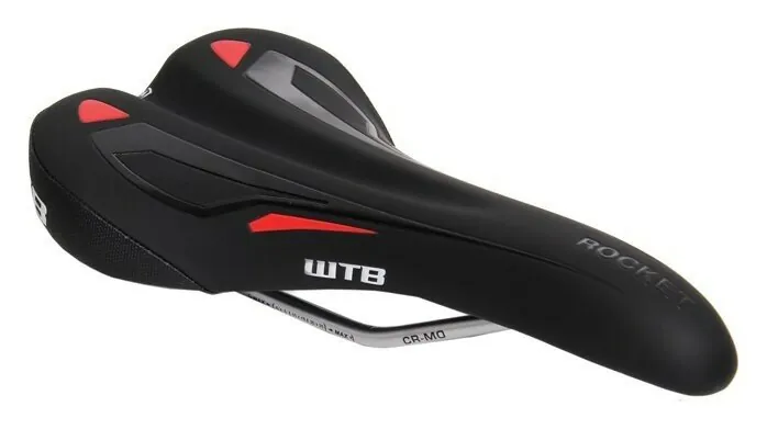 Сідло для велосипеда WTB ROCKET RACE 142 Black/red (W065-0418) (Червоний, Чорний)