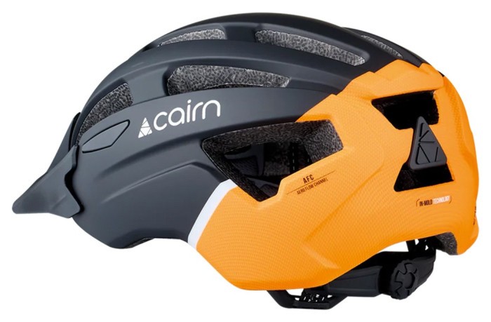 Cairn велошлем Prism XTR II mat black-neon orange 55-58