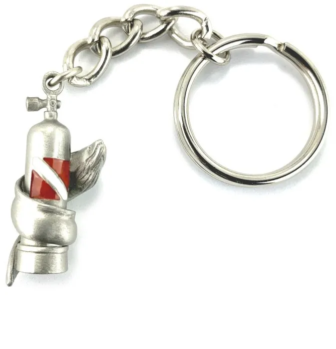 Аксессуары SCUBA PEWTER KEYCHAIN-DIVE'08