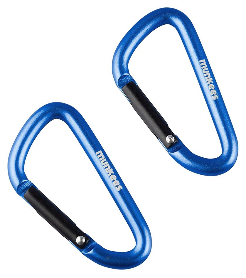 Munkees 3205 карабин D 5 мм x 50 мм (пара) dark blue