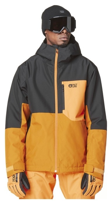Picture Organic куртка лижна Nitric 2025 black-honey carrot XXL, укр, укр