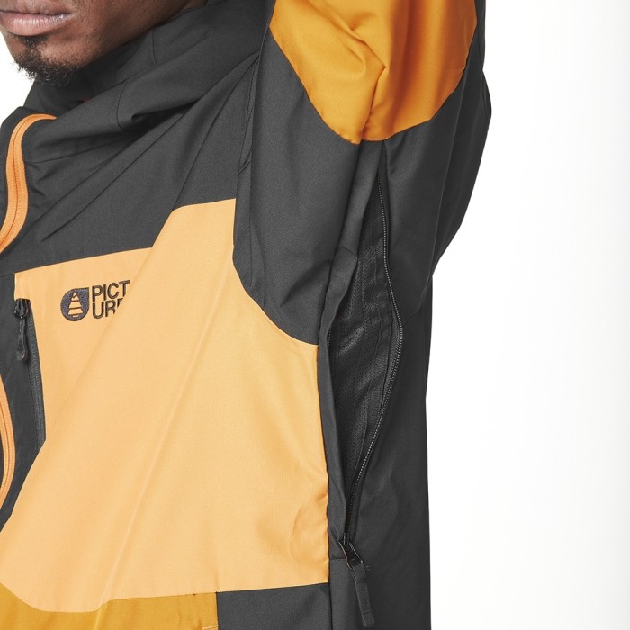 Picture Organic куртка лыжная Nitric 2025 black-honey carrot XXL