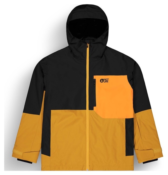 Picture Organic куртка лижна Nitric 2025 black-honey carrot XXL, укр, укр