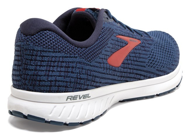 Кроссовки мужские Brooks REVEL 3 M 41 (8.0US) Poseidon/navy/red (1103141D479)