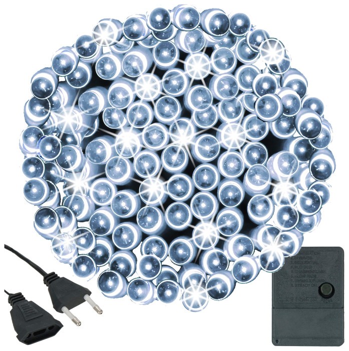Гирлянда Springos 20 м 300 LED 8 режимов CL0337 Cold White