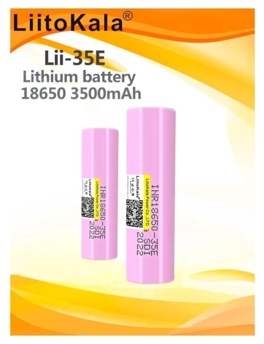 Аккумулятор LiitoKala Lii-35E 18650 3500mah