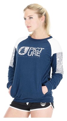 Свитшот Picture Organic Blair для женщин dark blue