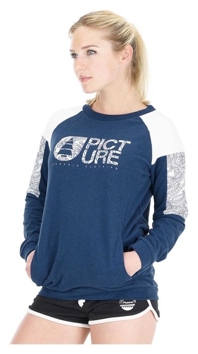Свитшот Picture Organic Blair для женщин dark blue