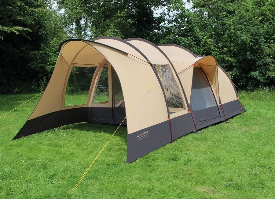 Намет туристичний Eurotrail GEORGIA BTC 2704 Beige/charcoal (ETTE0888) (620 x 310 220 x 310)