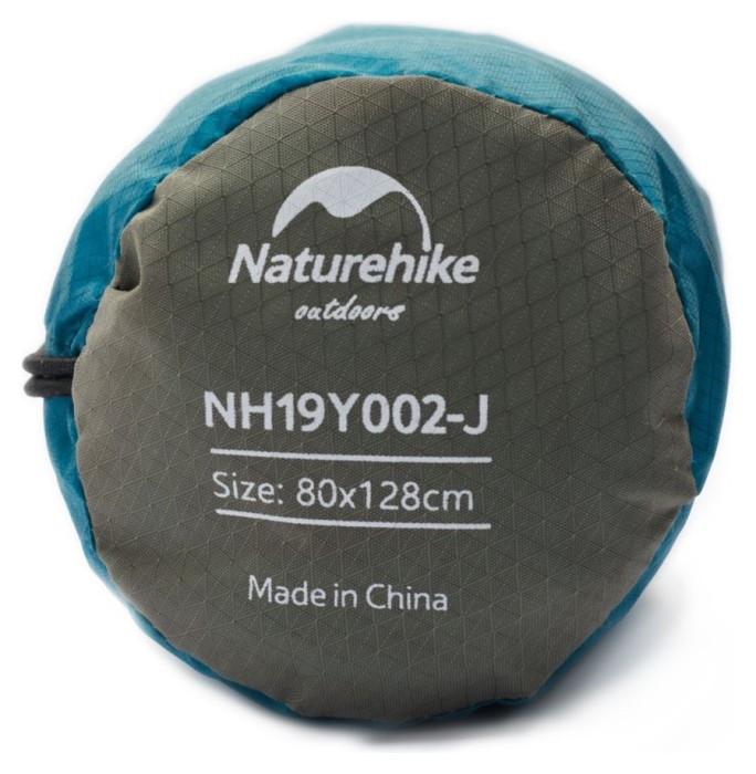 Рушник Naturehike MJ02 Ultralight NH19Y002-J, 128 см х 80 см, смарагдовий
