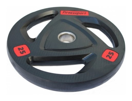 Диск резиновый Fitnessport 50 мм. 2,5-25 кг