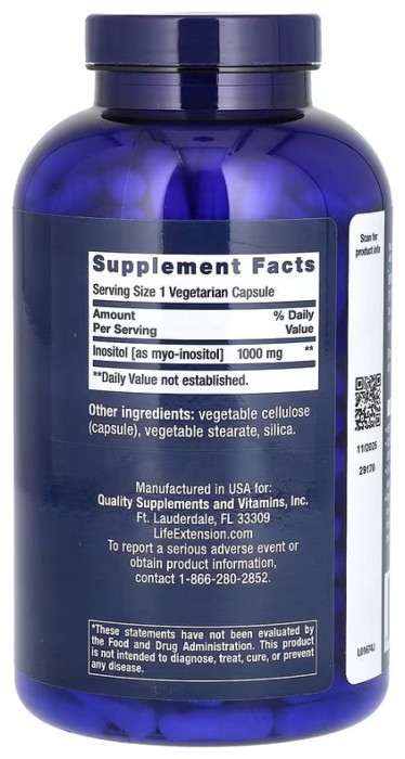 Inositol 1000mg - 360 vcaps