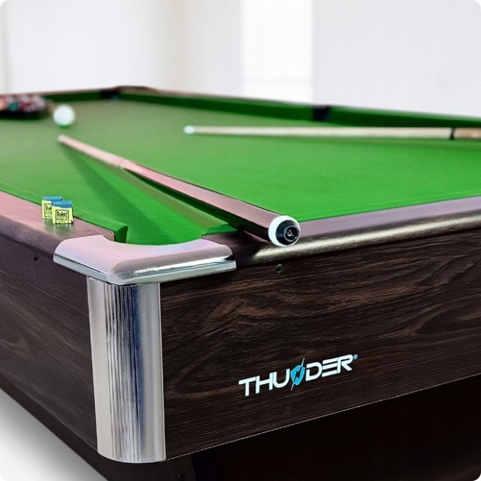 Бильярдный стол THUNDER BOLD-BROWN 9FT, 274 х 142 х 81 см