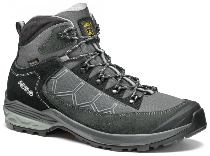 Ботинки мужские Asolo Falcon EVO GV MM, Light Black/Graphite, 42